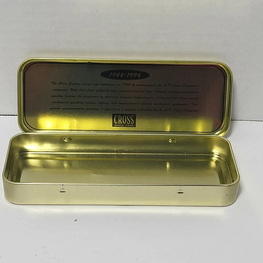 Cross Century 50th Anniversary Collectible Tin No 5 Stock Exchange 1946-1996*